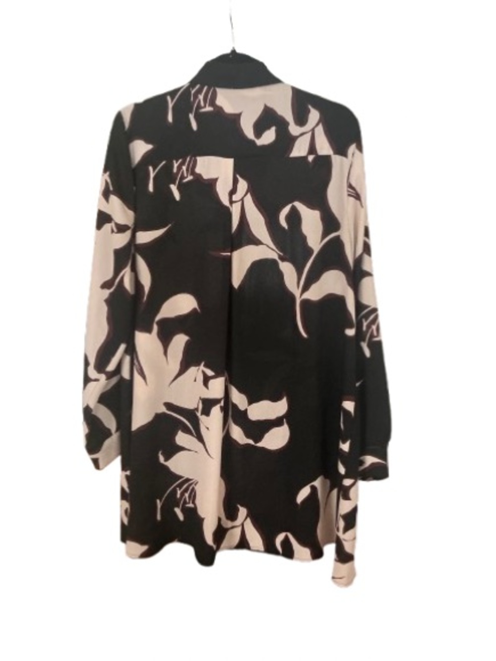 Melanie Lynne Large Floral Button-Down Tunic – Size 12 - Picture 4 of 9